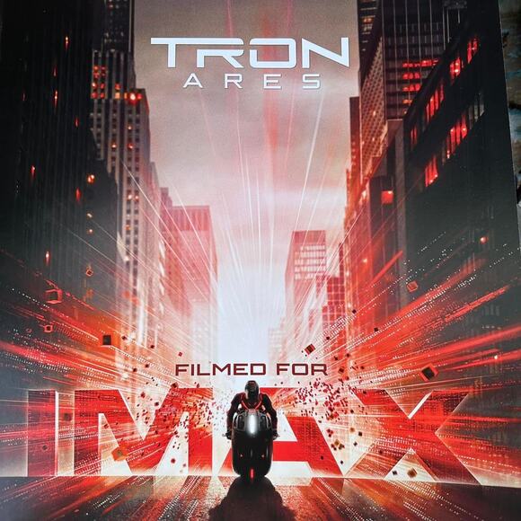 2025 Tron Ares Jared Leto Nine Inch Nails AMC Movie Poster - Picture 7 of 8